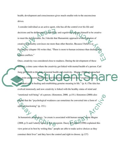 Formation of Creative Personality Traits