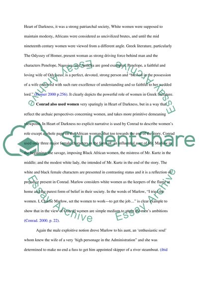 Portrayal of Women in Heart of Darkness