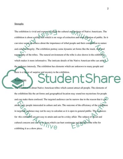 Art Exhibition of the Culture of Native Americans