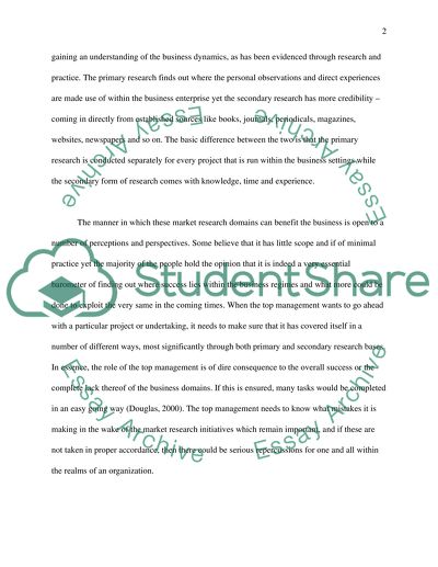 Market Research Individual Assignment