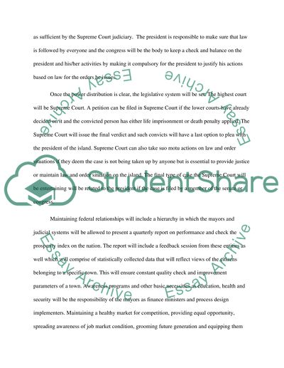 Founding a new nation