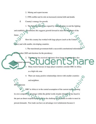 OM8105 Global Economy Project outline and annotate bibliogy