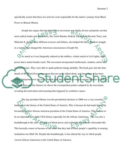 From black power to Barack Obama by Peniel E. Joseph