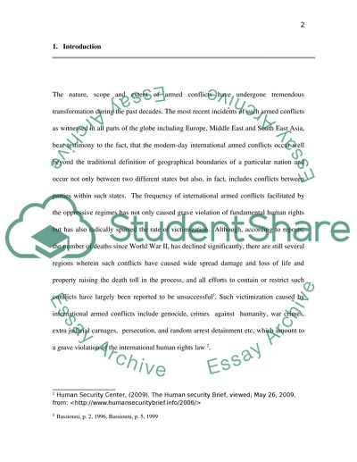 LLM Human Rights -International criminal law