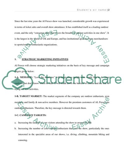 Marketing and PR: budget