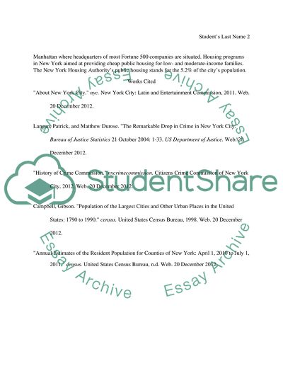 The nyc history from 1980 to the present in terms