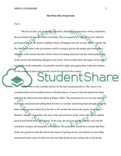 Media Censorship and Freedom of Speech