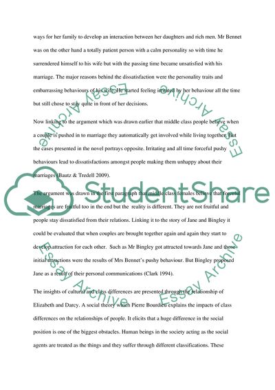 The Insights of Cultural and Class Differences in Sense and Sensibility