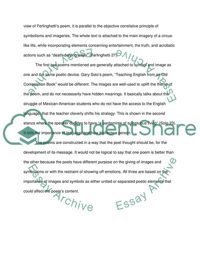 Imagery and Symbolisms in The Love Song of J Alfred Pulfrock