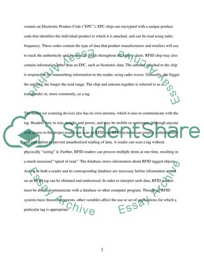 RFID and the safety concerns of consumers