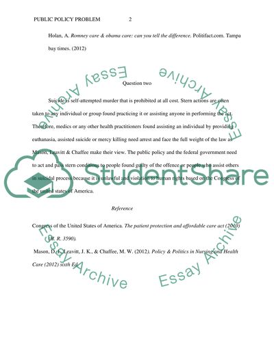 Policy Change Proposal Introductory Paragraph