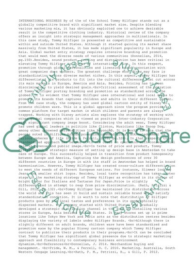 International businss