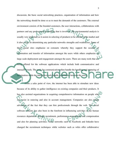 Benefits of Social Software