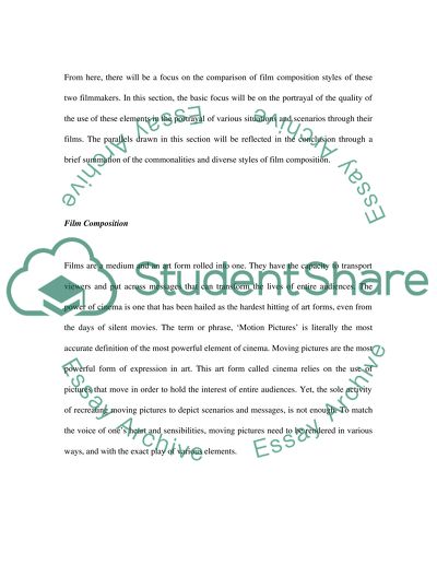 Compare Film Composition and Its Function and Meaning in the Work of Akira Kurosawa and Kenji Mizoguchi