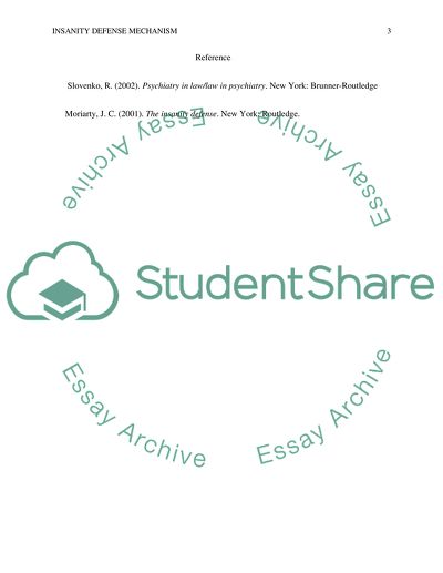 Defense in a Criminal Case