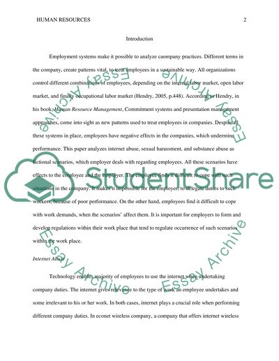 Strategies for Human Resource Management