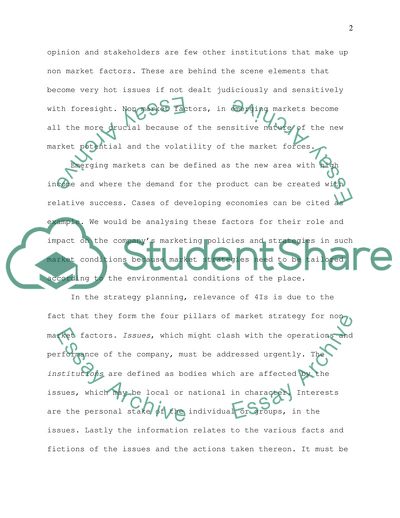 Non-Market Factors Crucial in Emerging Markets