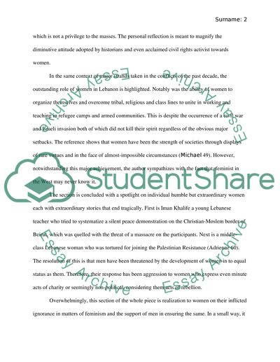 Notes toward a Politics of Location