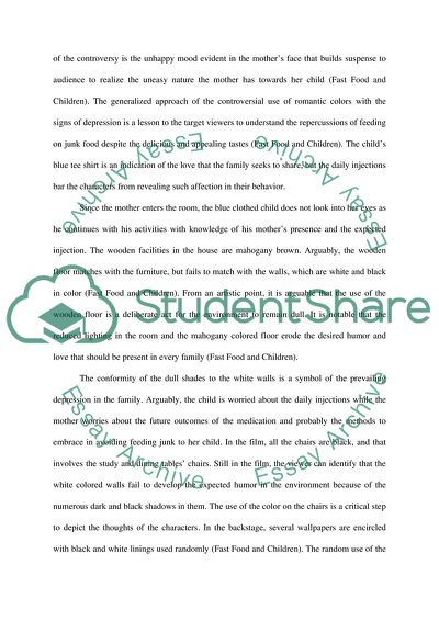 Fast Food and Children