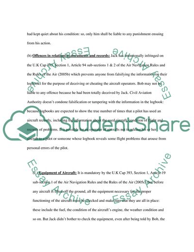 The UK Aviation Regulations
