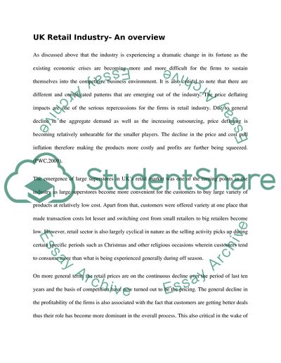 The Various Trends in the Retail Industry