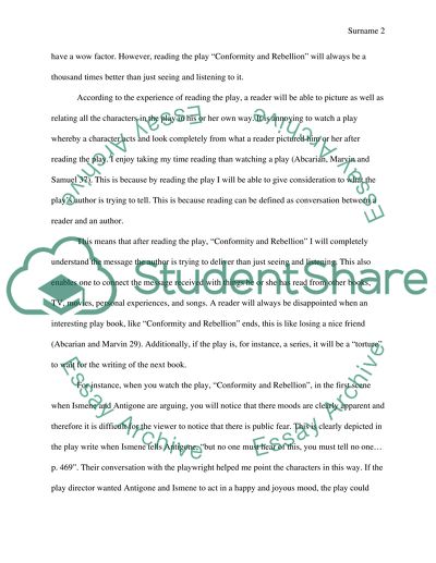 Conformity and Rebellion