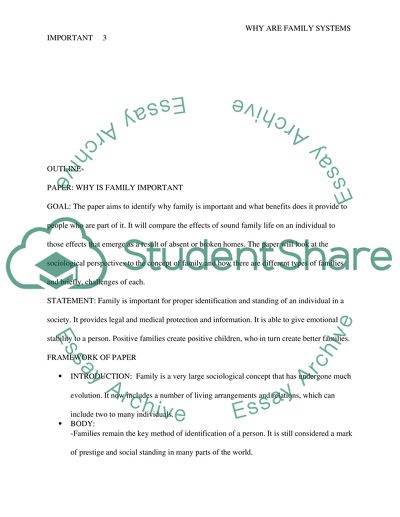 Why is Family Important