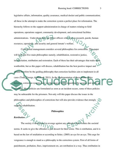 The Work of American Correction System