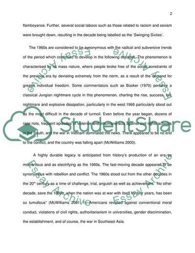 The 1960s Cultural Revolution - Was It a Triumph for Individualism