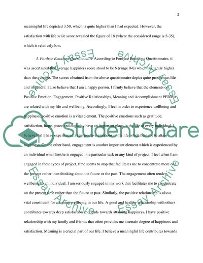 The Psychology of Happiness