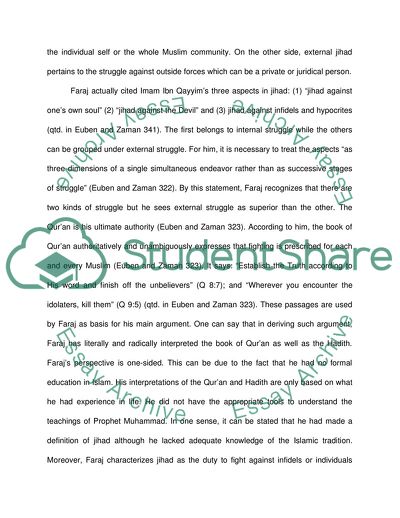 Islamist Thought and Jihad in the Modern World