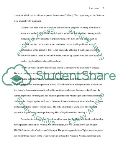 Legal Alternative to Marijuana