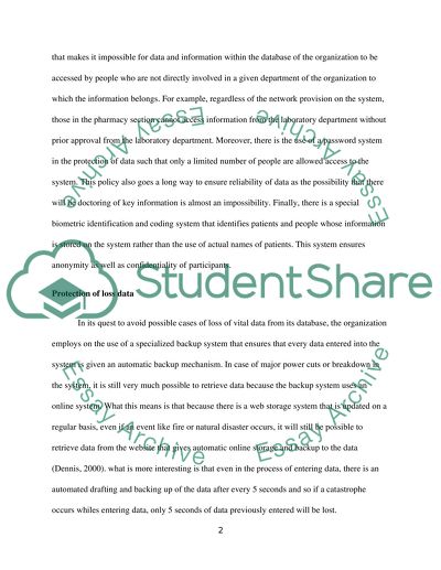 SLP- Information Sensitivity and Protection of Data