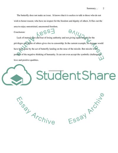 The Meaning of Censorship