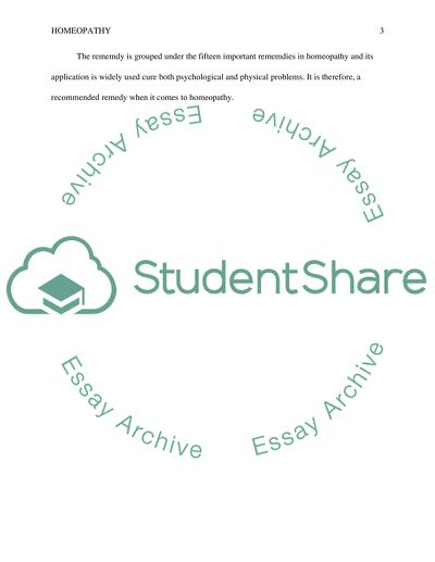 Homeopathy: Arsenicum Album