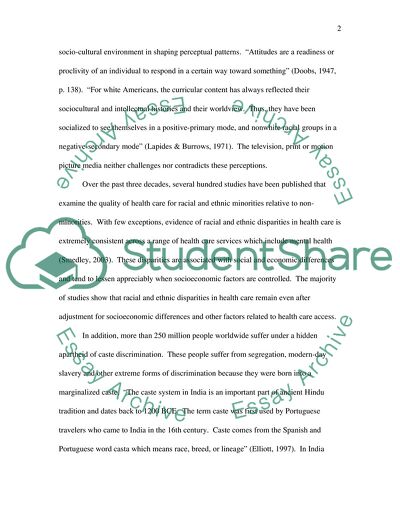 Racism in the world today a social problem