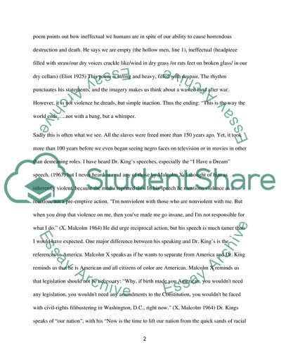 Whimpered Dreams in the Twentieth-Century Literature