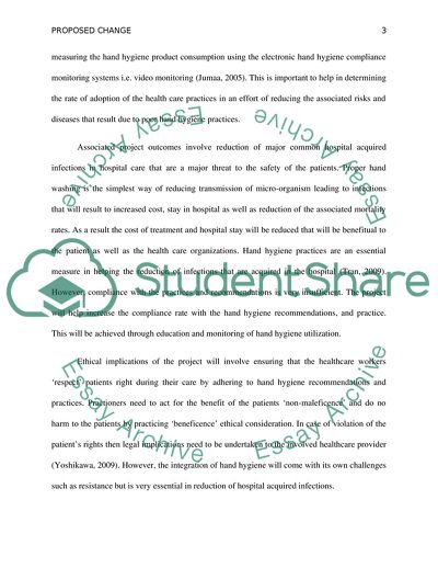 Hand Hygiene Project