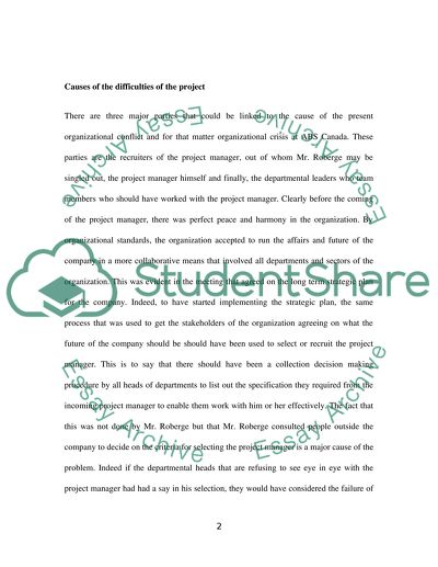 Managing Changes in Organizations