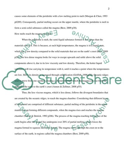 plate tectonics essay 500 words