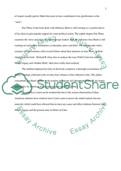 Jose Marti: Cuban Patriot by Richard Butler Gray