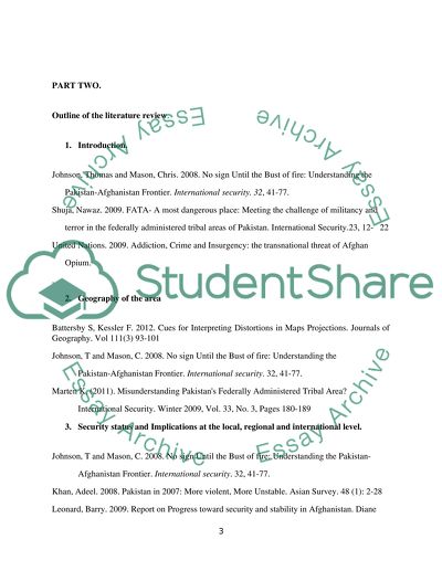 Borderlands and Borderlands: Afghanistan and Pakistan Provinces and tribal areas