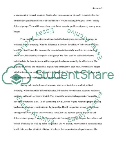 Health Deterioration in the Present Generation