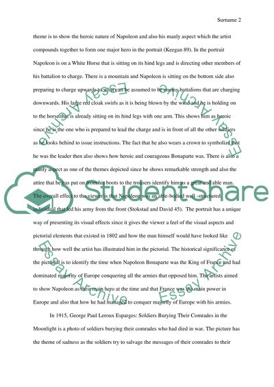 Role War Plays in Art