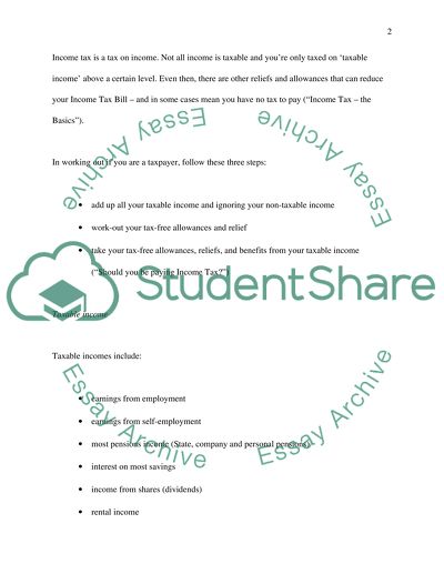 Analysis of Taxation Master Case