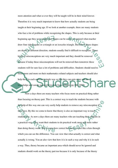 Avoiding Misconceptions while Teaching Maths