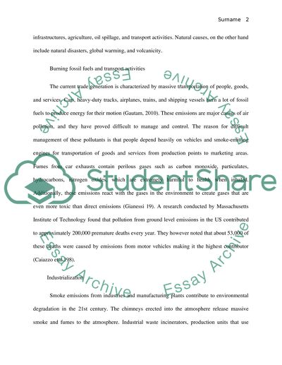 Causes and Impacts of Environmental Degradation