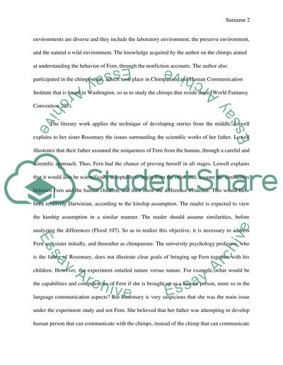 The Relationship of Human Animals versus Other Animals