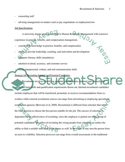 Human Resource Management Practices at P Housing