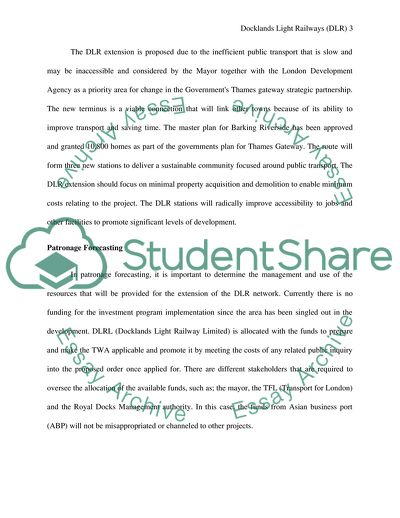 Docklands Light Railways